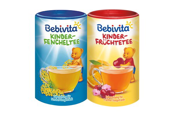 Trà dinh dưỡng cho bé trên 1 tuổi Bebivita 400g của Đức