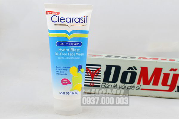 Sữa rửa mặt trị mụn Clearasil Daily Clear 192ml của Mỹ