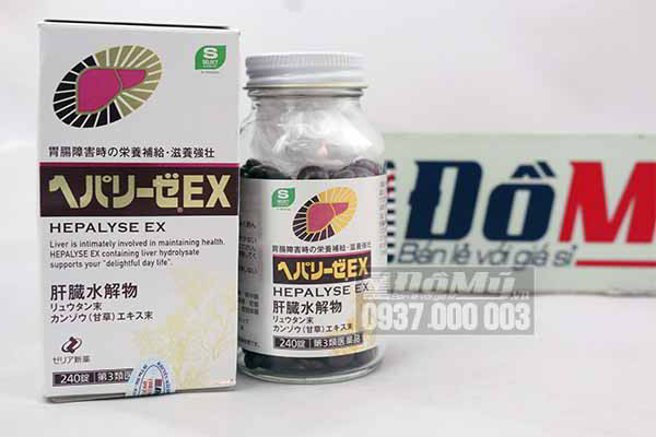 Viên uống bổ gan Liver Hydrolysate with Vitamin B15 300 viên của Nhật