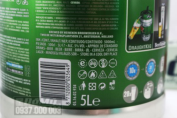 Mã vạch của Bia Heineken