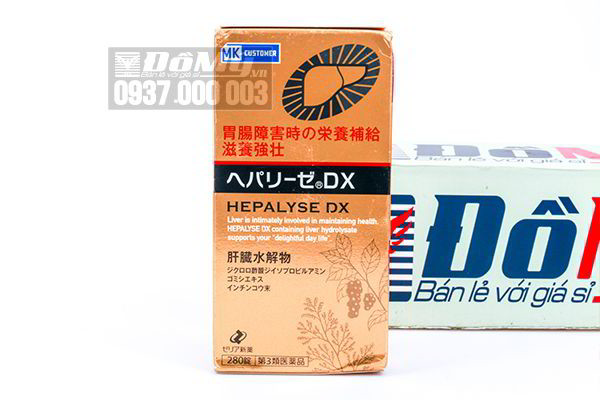 Viên uống bổ gan Hepalyse DX 280 viên của Nhật Bản