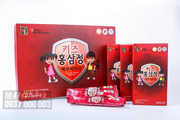 Hồng sâm cho trẻ em Kid Red Ginseng Baby Time của Hàn Quốc