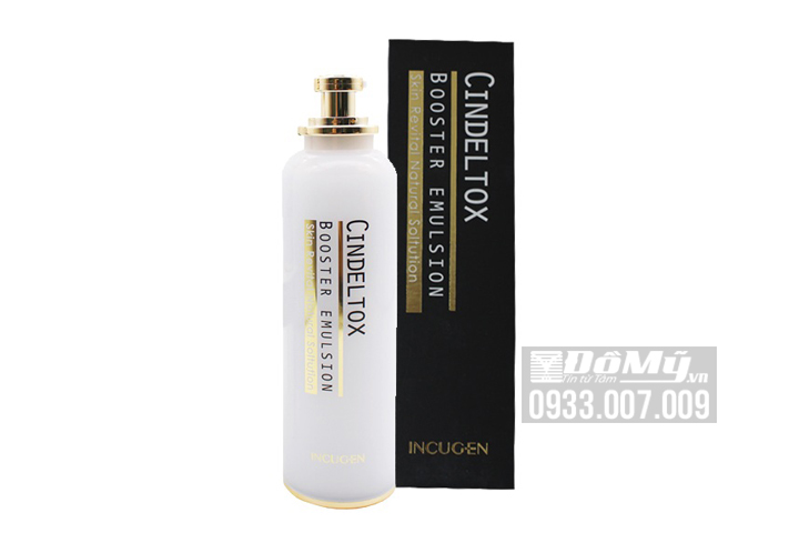Nhũ tương dưỡng trắng Cindel tox Booster Emulsion 120ml - Hàn