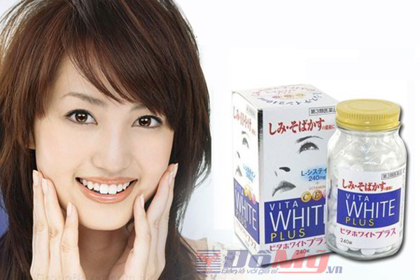 VITA White Plus C.E.B2 - Viên uống trắng da, trị nám và tàn nhang của Nhật