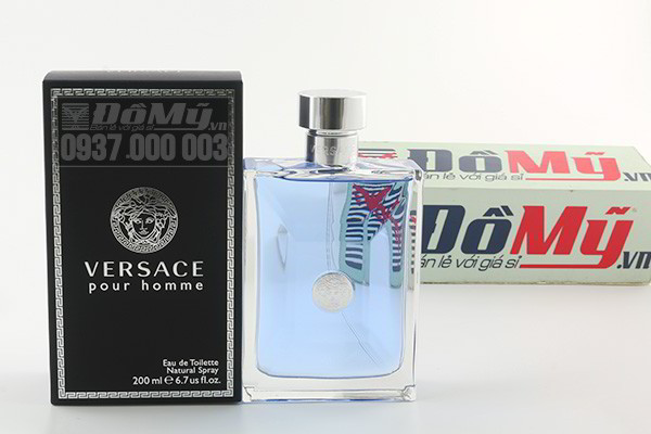 Nước hoa nam Versace Pour Homme Eau De Toilette 200ml của Ý