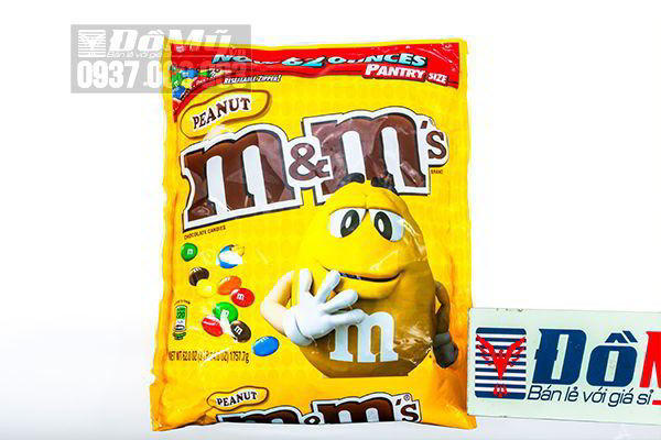 Kẹo chocolate M&M's Peanut gói 1587,6 g của Mỹ