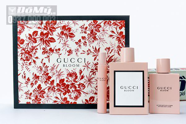 Bộ quà tặng nước hoa dưỡng thể Gucci Bloom của Pháp