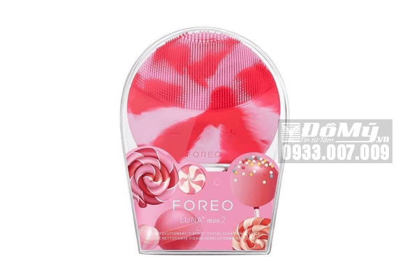 Máy rửa mặt Foreo mini 2 Candy Collection Lollipop Pink
