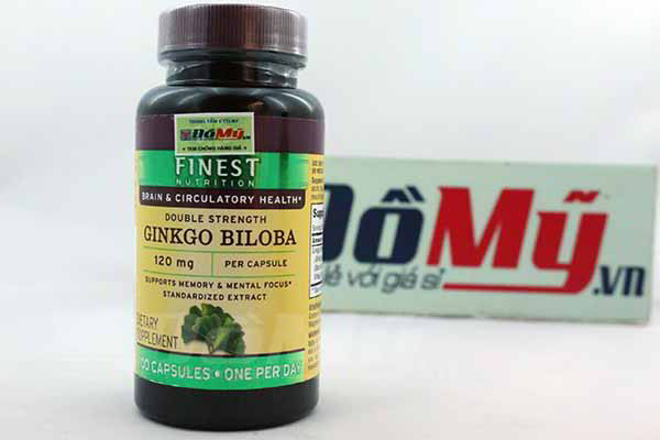 Viên uống Ginkgo Biloba Finest Nutrition Chai 120 mg của Mỹ