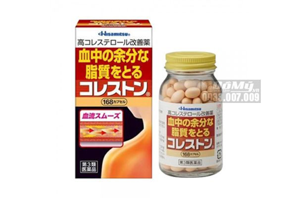 Viên uống giảm mỡ máu Hisamitsu 168 viên số 1 Nhật Bản