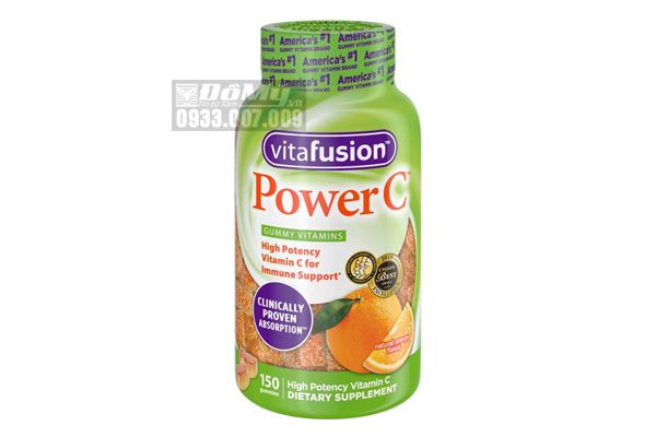 Kẹo bổ sung Vitamin C Vitafusion Power C Gummies 150 viên