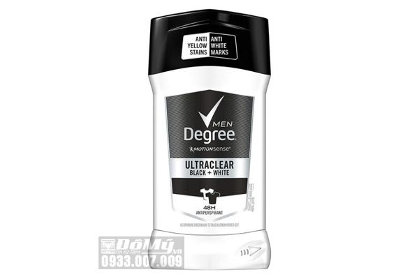 Lăn Khử Mùi Degree Men Black & White UltraClear 76g