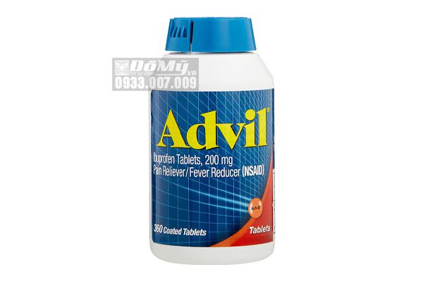 Viên uống Trị Đau Nhức Advil 360 viên của Mỹ