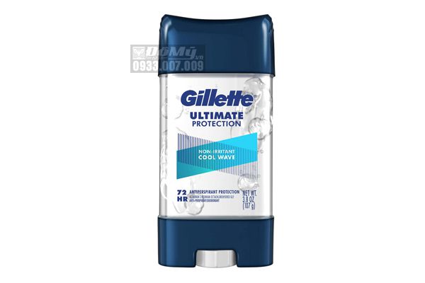 Lăn Khử Mùi Cho Nam Của Mỹ Gillette Ultimate Protection Cool Wave 72 Giờ 107g