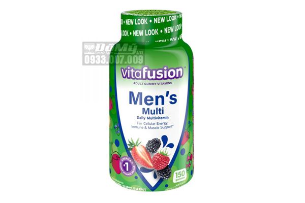 Kẹo Dẻo Vitamin Cho Nam Giới Vitafusion Men's Multivitamin 150 Viên
