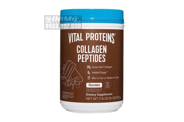 Collagen Thủy Phân Vital Proteins Collagen Peptides Chocolate 923g
