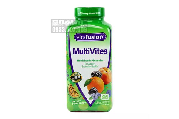 Kẹo dẻo Vitafusion MultiVites 260 viên