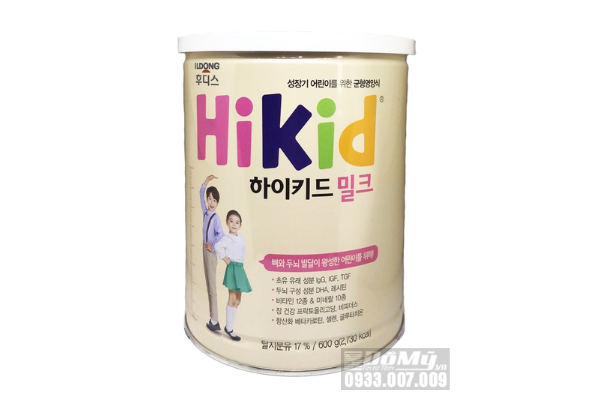 Sữa Hikid Vị Vani Nội Địa Hàn Quốc 600gr