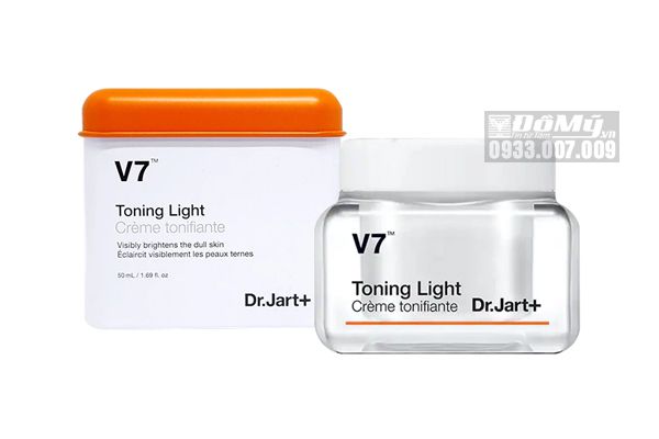Kem dưỡng tái tạo và trắng da Dr. Jart V7 Toning Light 50ml Hàn Quốc