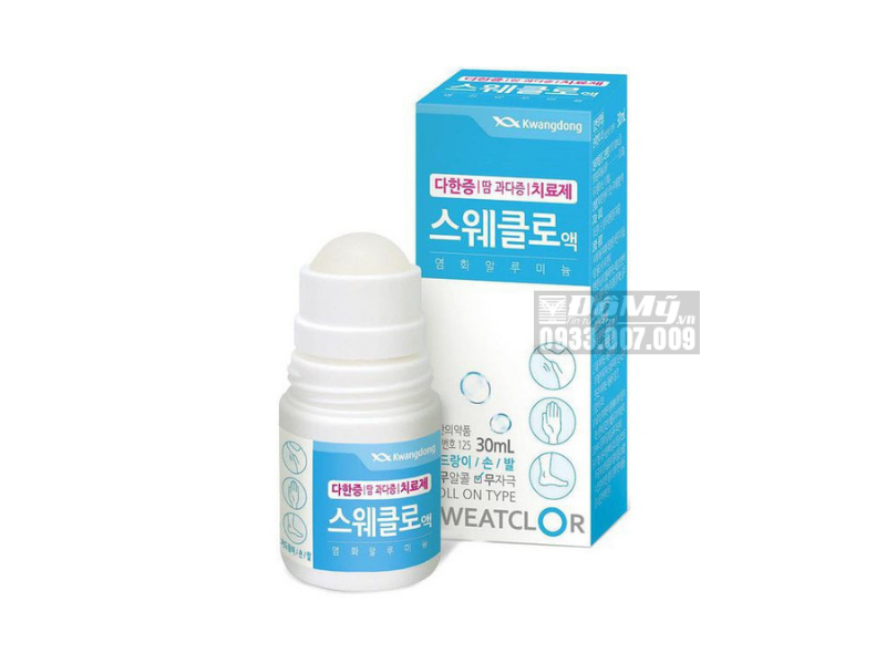 Lăn Khử Mùi Kwangdong Sweatclor 30ml Hàn Quốc