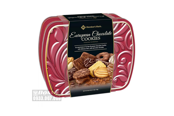 Bánh Quy Socola Member’s Mark European Chocolate Cookies 1.4kg