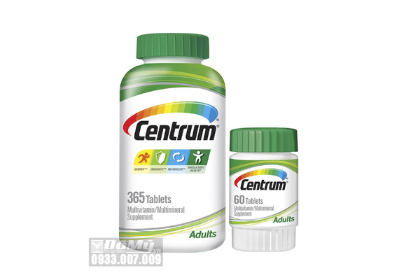 Vitamin Cho Người Dưới 50 tuổi Centrum Multivitamin 425 Viên Của Mỹ