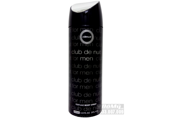 Xịt Body Mist Armaf Club De Nuit Intense Man Deodorant Body Spray 200ml