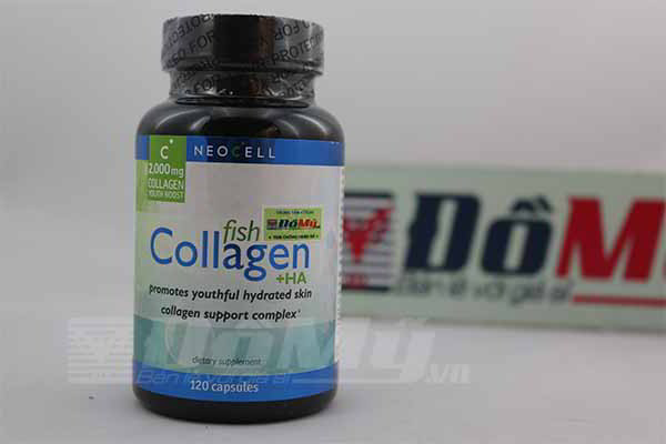 Viên uống chống lão hóa Fish Collagen + HA 120 viên của Mỹ