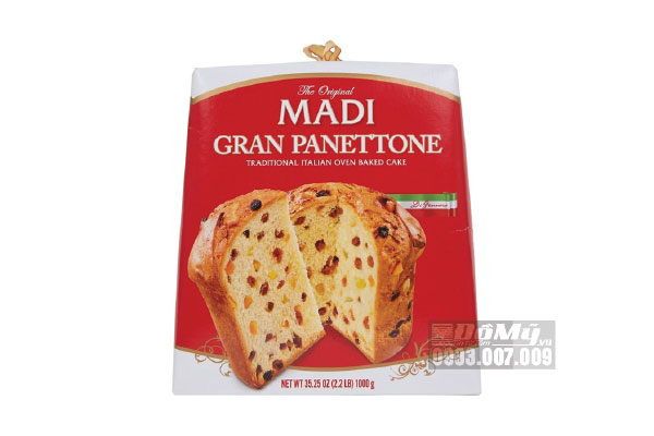 Bánh mì nho khô truyền thống Ý The Original Madi Gran Panettone 1 kg