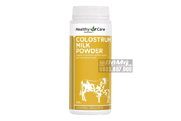 Sữa bò non Colostrum Healthy Care 300g của Australia