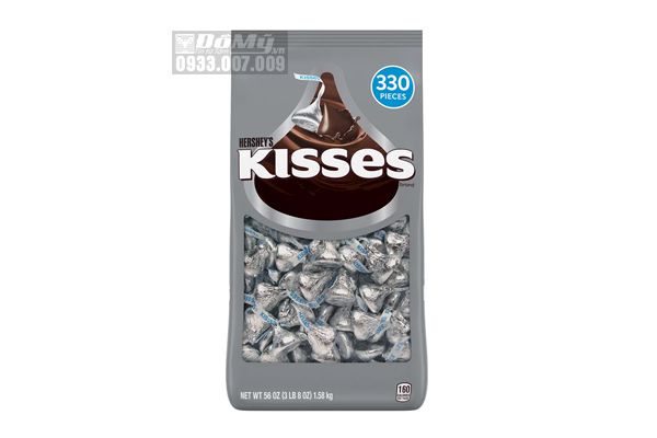 Kẹo chocolate Hershey’s Kisses Milk 1.58kg Mỹ