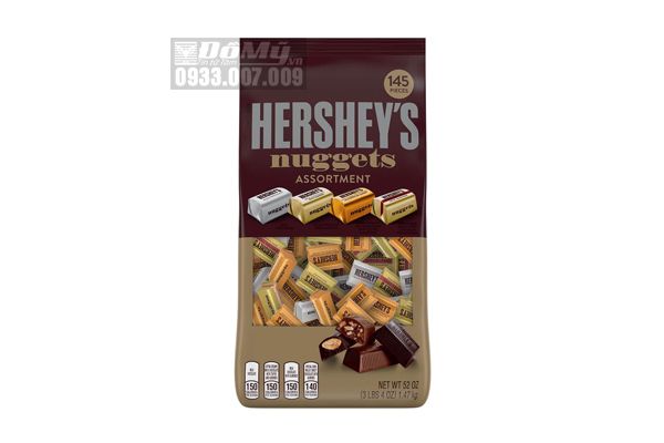 Kẹo Chocolate Hershey's Nuggets 1.47Kg Mỹ