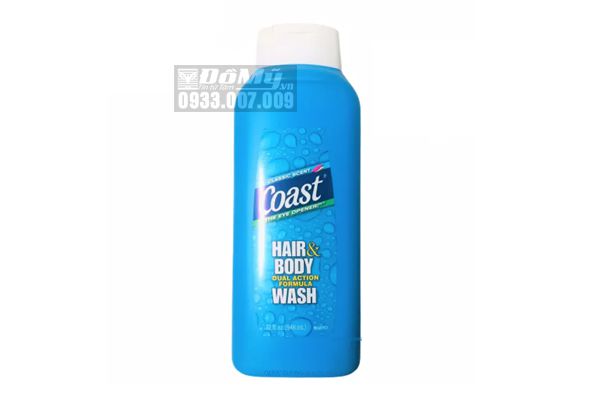 Sữa tắm gội Coast Hair & Body Wash Classic Scent 946ml của Mỹ