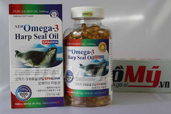 Tinh Dầu Hải Cẩu Omega3 Hàn Quốc Sản Xuất Bởi Canada