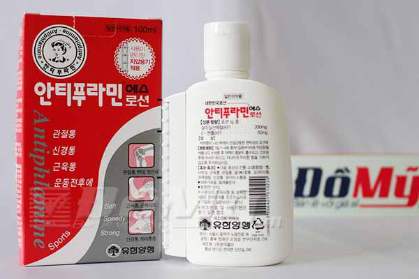 ầu nóng xoa bóp Antiphlamine (100ml) của Hàn Quốc 7