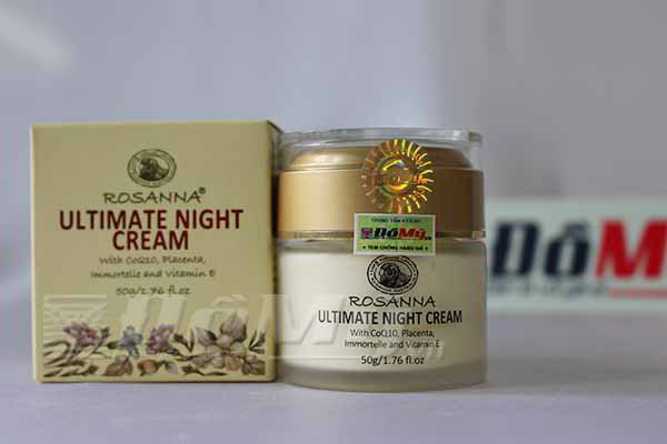 Kem dưỡng trắng da Rosanna Ultimate Night Cream của Úc loại 50g