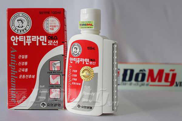 Dầu nóng xoa bóp Antiphlamine 100ml của Hàn Quốc