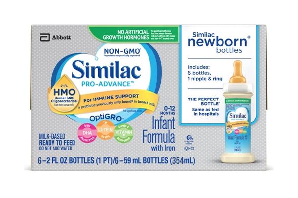 Sữa nước Similac Pro Advance HMO 59ml ( 6 chai/thùng)