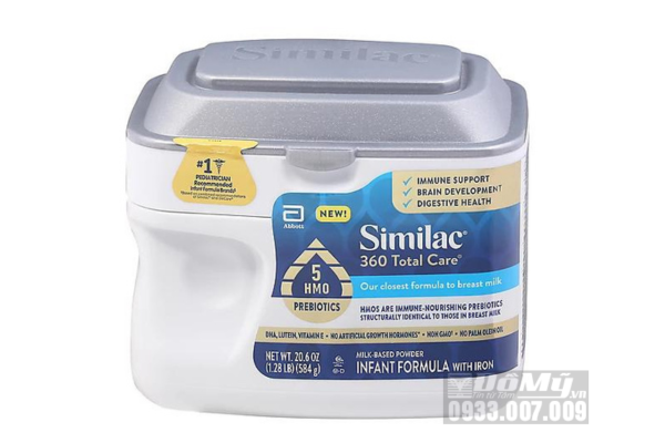 Sữa Similac 360 Total Care 5 HMO Prebiotics 584g (g)