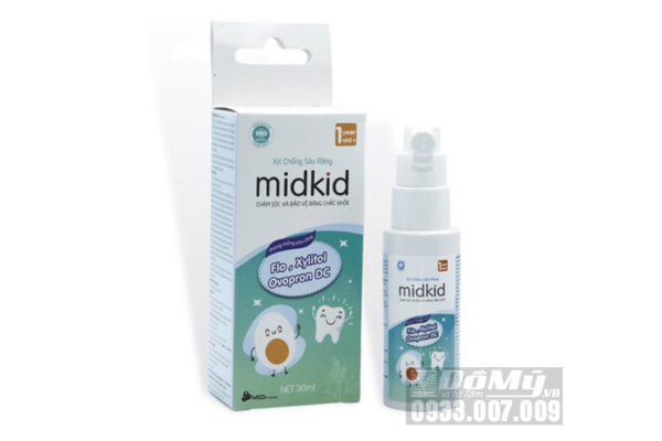 Xịt chống sâu răng MidKid cho bé