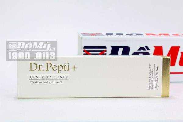 Nước cân bằng độ ẩm Dr.pepti + Centella toner 180ml