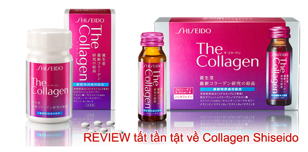 review tất tần tậ về collagen shiseido